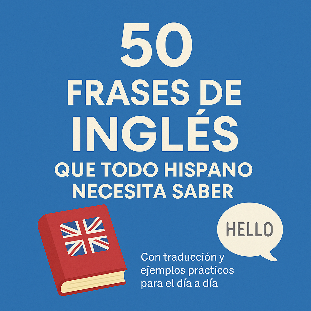 50 Frases de Inglés que Todo Hispano Necesita Saber